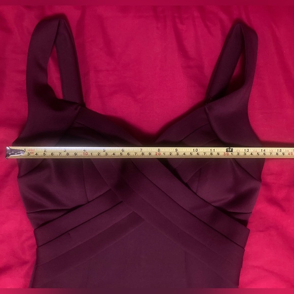 Emerald Sundae Burgundy Dress Size Small - Picture 7 of 10